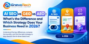 AI SEO vs GEO vs AEO