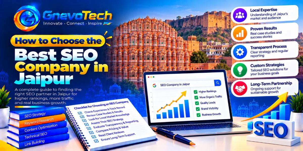 How to Choose the Best SEO Company in Jaipur