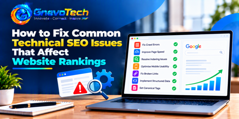 How to Fix Common Technical SEO Issues That Affect Website Rankings