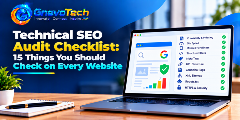 Technical SEO Audit Checklist 2026: 15 Things You Should Check on Every Website