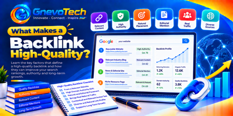 What Makes a Backlink High-Quality?