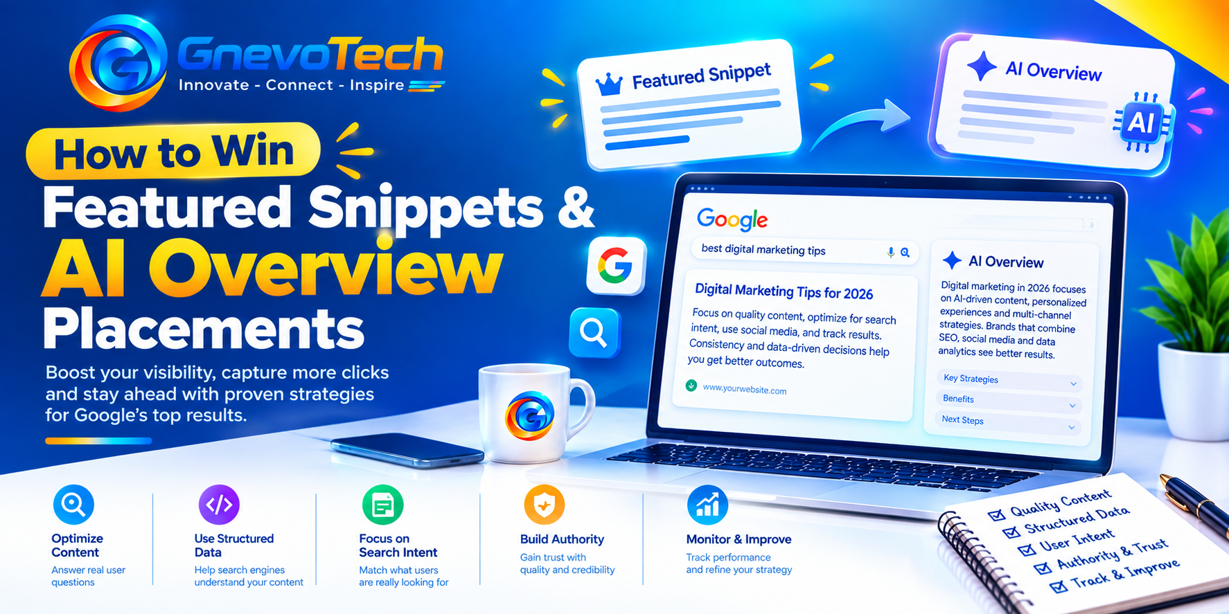 How to Win Featured Snippets & AI Overview Placements