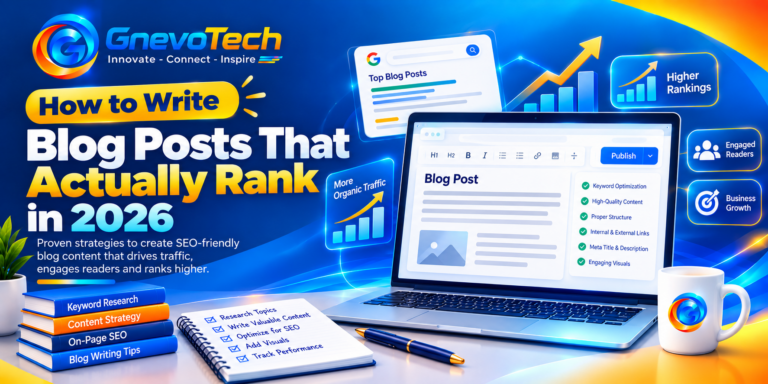 How to Write Blog Posts That Actually Rank in AI Overview