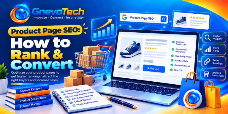 Product Page SEO: How to Rank & Convert