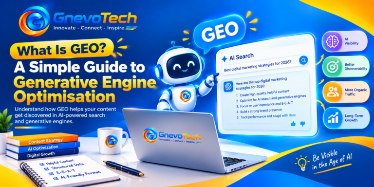 What Is GEO? A Simple Guide to Generative Engine Optimisation