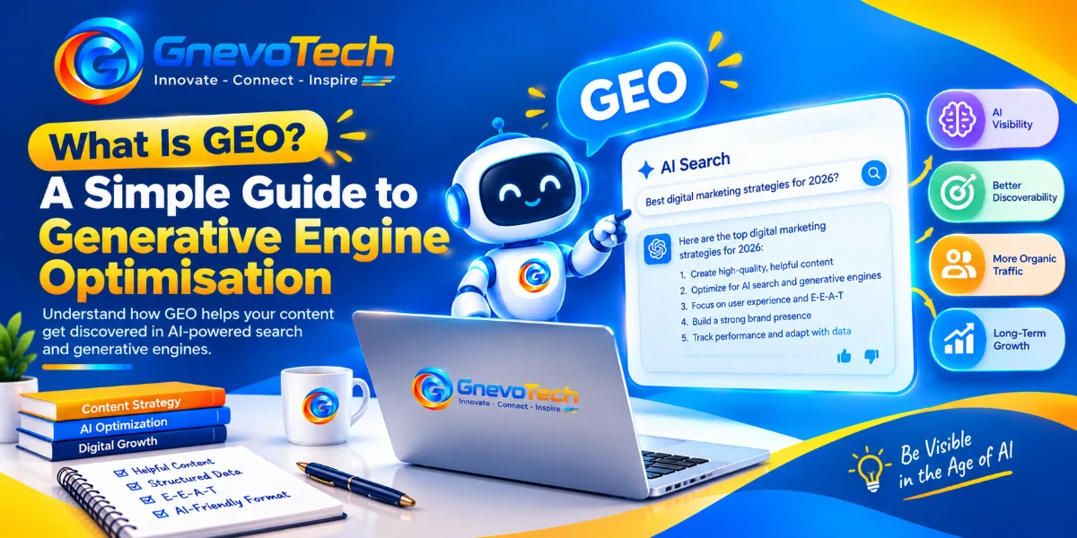What Is GEO? A Simple Guide to Generative Engine Optimisation